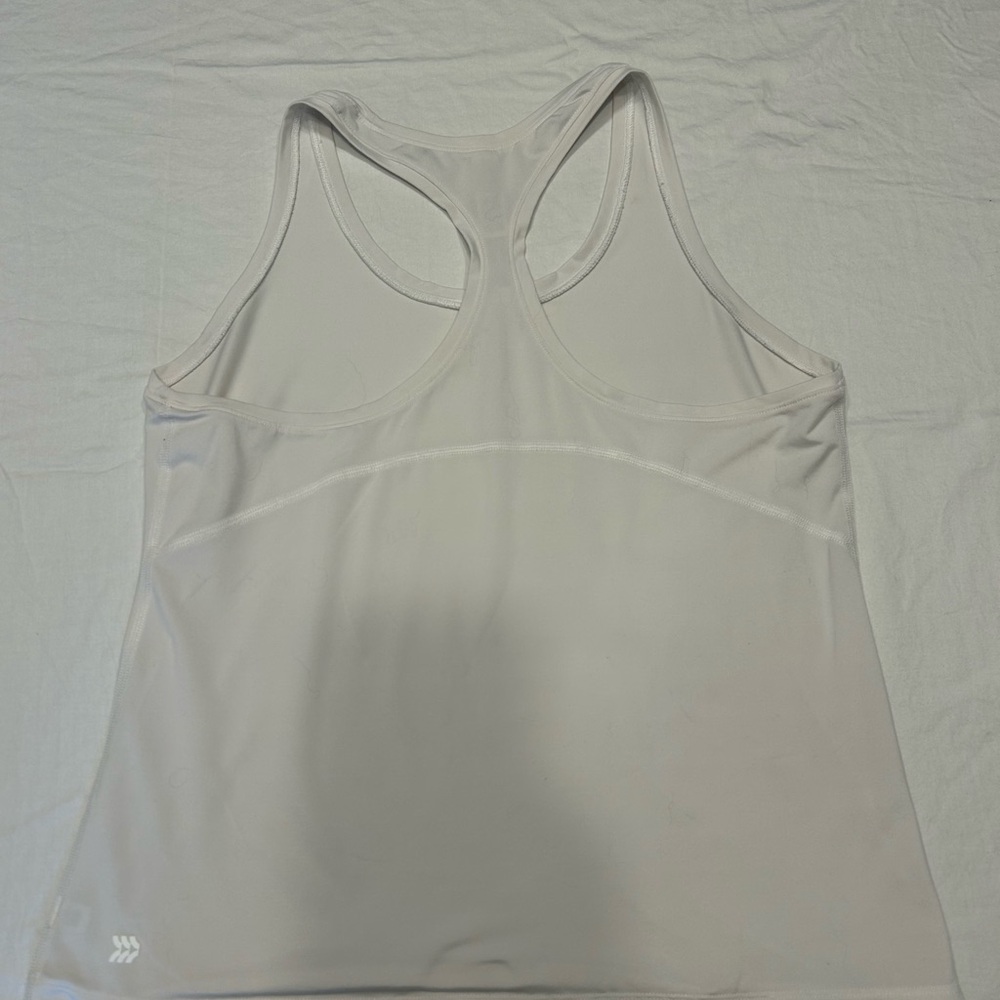 All in Motion Ivory Racerback Tank - Picture 8 of 8